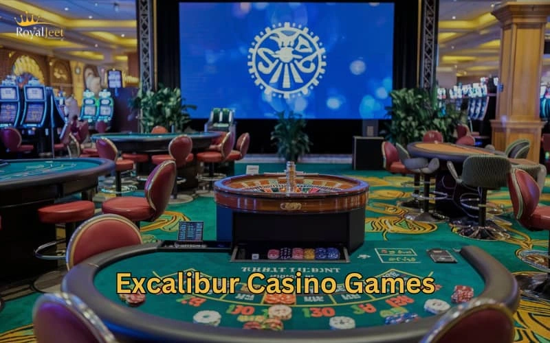 excalibur casino games